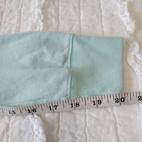 PINK Victoria's Secret 1/4 Zip Pull Over Hoodie S EUC Mint Vintage - Picture 14 of 15